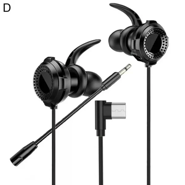 In-ear Wired Earbud Practical Stereo Effect Waterproof 3.5mm/Type-C In-Ear Wired Headphone Computer Accessories - Image 3