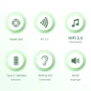 TWS Wireless Earphone Transparent Noise Canceling HiFi Stereo Headphones LED Power Digital Display Stereo Sound Bass Earbuds - Image 6