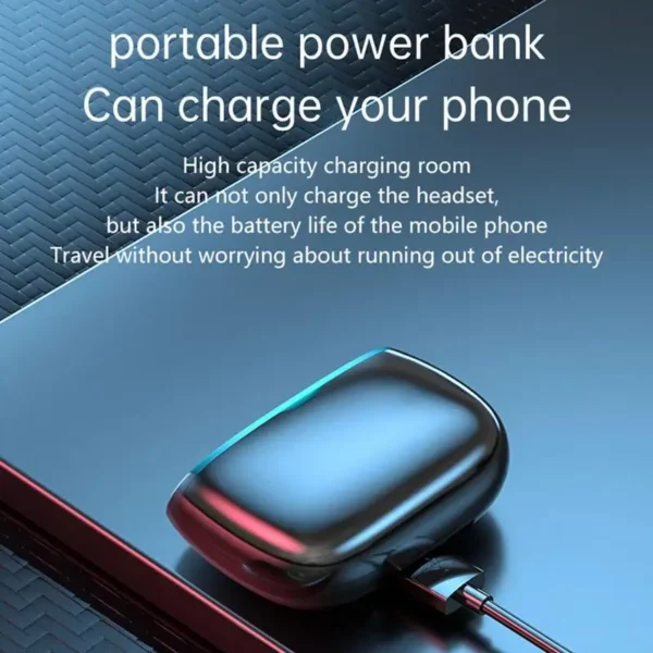 Wireless Earbuds Noise Canceling Wireless 5.2 Surround Sound Headphones Ear-in Earphones For Fast Pairing Stable Connection For - Image 5