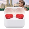Wireless Earbuds Multifunction Stylish Lightweight Noise Canceling Stereo Heart Shaped Bluetooth Earphones - Image 2