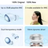 Global Xiaomi Redmi Buds 4 TWS Active Noise Cancelling Earphone Bluetooth Mic Wireless Gaming Headphone Waterproof Sport Headset - Image 3