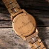 BOBO BIRD Wooden Quartz Watch Vintage Man Watch With Calendar Original Luxury Brands Men's Wooden Wristwatch 2024 New Arrival - Image 3