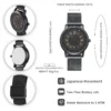 EUTOUR Men's Magnetic Watch, Analog Japanese Quartz Watch Ladies Watch Original Band 40mm Stainless Steel Strap - Image 2