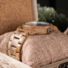 BOBO BIRD Wooden Quartz Watch Vintage Man Watch With Calendar Original Luxury Brands Men's Wooden Wristwatch 2024 New Arrival - Image 4