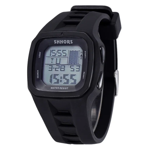 Shhors Watch Men Sports Watches Gray Silicone Electronic Wristwatches Men Led Digital Watches Reloj Hombre Relogios Masculino - Image 2