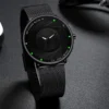2023 Minimalist Mens Fashion Watches Ultra Thin Stainless Steel Mesh Belt Quartz Wrist Watch Men Business Watch Montre Homme - Image 4
