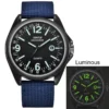 XINEW Men Watches Fashion Luminous Watches Nylon Strap Date Quartz Wristwatches Men Sports Watches horloge mannen reloj hombre - Image 2