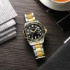 CURREN Fashion Business Mens Wristwatches Green Clock Male Quartz Stainless Steel Watches Reloj Hombre - Image 4