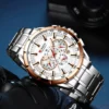 Relogio Masculino CURREN Business Men Watch Luxury Brand Stainless Steel Wrist Watch Chronograph Army Military Quartz Watches - Image 4