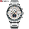 Men’s Watches CURREN Top Luxury Brand Fashion Quartz Men Watch Waterproof Chronograph Business Wristwatch Relogio Masculino - Image 6