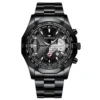 2024 Top Brand Luxury Watch Fashion Casual Military Quartz Sports Wristwatch Full Steel Waterproof Men's Clock Relogio Masculino - Image 4