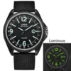 XINEW Men Watches Fashion Luminous Watches Nylon Strap Date Quartz Wristwatches Men Sports Watches horloge mannen reloj hombre - Image 5