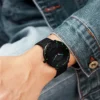 2023 Minimalist Mens Fashion Watches Ultra Thin Stainless Steel Mesh Belt Quartz Wrist Watch Men Business Watch Montre Homme - Image 6