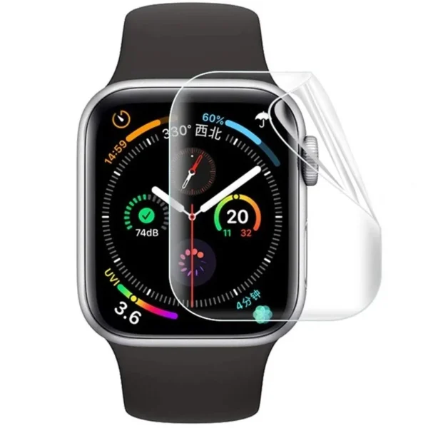 Screen Protector Film for Apple Watch 45mm 41mm 42mm 40mm 44mm Clear Full Protective Not tempered Glass iWatch Series 7 SE 6 5 3 - Image 5