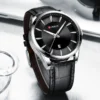 CURREN Quartz Watches for Men Leather Strap Male Wristwatches Top Luxury Brand Business Men's Clock 45 mm Reloj Hombres - Image 4