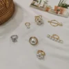 Fashion Luxury Scarf Buckle Wedding Brooch Pins Women Silk Scarfs Buckle Ring Clip Scarf Jewelry Shawls Scarve Buckle Accessorie - Image 4