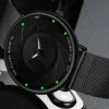 2023 Minimalist Mens Fashion Watches Ultra Thin Stainless Steel Mesh Belt Quartz Wrist Watch Men Business Watch Montre Homme - Image 2