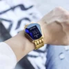 BESTWIN Watches for Men Luxury Brand Steel Wristwatch Waterproof Military Sport Digital Male Clock Silicone Relogio Masculino - Image 5