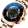 New Fashion Top Men Calendar Watches Men Stainless Steel Casual Quartz Watch Relogio Masculino Male Wristwatch Reloj Hombre Hot - Image 3