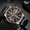 CURREN Man Watches Luxury Sporty Chronograph Wristwatches for Men Quartz Stainless Steel Band Clock Luminous Hands - Image 3