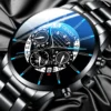 New Fashion Top Men Calendar Watches Men Stainless Steel Casual Quartz Watch Relogio Masculino Male Wristwatch Reloj Hombre Hot