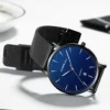 Relogio Masculino New CRRJU Fashion Mens Watches Luxury Top Brand Business Blue Quartz Watch Mens Casual Waterproof Cool Watch - Image 5
