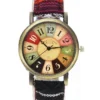 Popular Movie Pattern Retro Watches Unisex Men Women Military Camouflage Belt Denim Canvas Band Fashion Sport Quartz Wrist Watch - Image 2