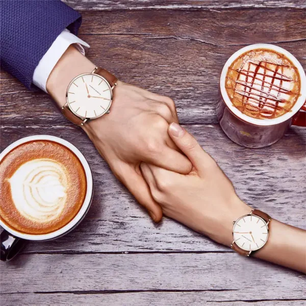 Hannah Martin Waterproof Men Watch Ultrathin Wristwatch Japan Movement Luxury Quartz Clock Scratch resistant High-end FD2028 - Image 5