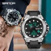 SANDA Brand G Style Men Digital Watch Shock Military Sports Watches Fashion Waterproof Electronic Wristwatch Mens 2020 Relogios - Image 6