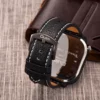 Oulm 1169 Black Sport Men's Watches Square Dial Unique Decorative Compass Male Quartz Watch Casual Men Wristwatches - Image 3