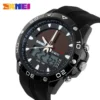 Watches Men Waterproof Solar Power Sports Casual Watch Man Men's Wristwatches 2 Time Zone Digital Quartz LED Clock Men - Image 5