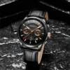 CRRJU New Fashion Sport Quartz Watches Men Luxury Business Leather Watch Waterproof Wristwatches Male Clock Relogio Masculino - Image 5