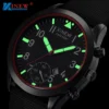 2020 XINEW Watches Men Fashion Glow Luminous Calendar Quartz Watch Army Soldier Military Nylon Strap Watches Men Sports Watches