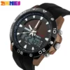 Watches Men Waterproof Solar Power Sports Casual Watch Man Men's Wristwatches 2 Time Zone Digital Quartz LED Clock Men - Image 4