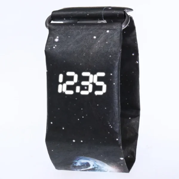 Hot Sale Fashion Creative Digital Watch Men's Watch Waterproof Paper Watch Men's Electronic Watches Men Clock relogio digital - Image 4