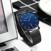 Relogio Masculino New CRRJU Fashion Mens Watches Luxury Top Brand Business Blue Quartz Watch Mens Casual Waterproof Cool Watch - Image 4