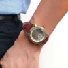 Men Wrist Watches Luxury Golden Skeleton Mechanical Steampunk Male Clock Automatic Wristwatch Leather Strap Herren Horloges - Image 6
