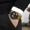 relogio masculino BOBO BIRD Men Watch Stylish Wooden Timepieces Mens Wrist Watches in Wood Gift Box erkek kol saati LOGO Custom - Image 5