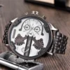 Oulm Huge Two Time Zone Men's Watches Top Luxury Brand Male Quartz Big Size Watch Individuality Large Men Military Wristwatch