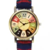 Popular Movie Pattern Retro Watches Unisex Men Women Military Camouflage Belt Denim Canvas Band Fashion Sport Quartz Wrist Watch - Image 6