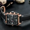 Fashion New Creative Men Watch Top Brand Luxury Chronograph Quartz Watches Clock Leather Sport Army Military Wrist Saat - Image 5