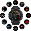 TINOW T6 Smart Watch Men Waterproof Blood Pressure Full Round Screen Outdoor Smartwatch Fitcloudpro for iOS Android - Image 3
