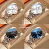 POEDAGAR Top Brand Watch Men Stainless Steel Business Date Clock Waterproof Luminous Watches Mens Luxury Sport Quartz Wristwatch - Image 6