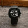 UTHAI BK47 Punk Style Square Turntable Boys Watch Trendy Men's Turntable Fashion Watch Wild Belt Quartz Watch - Image 3