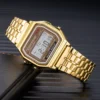 New Montre Homme F-91W Steel Strap Watch For Men LED Digital Sports Military Watches Electronic Women Wrist Watch Zegarek Damski - Image 2