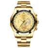 2024 Top Brand Luxury Watch Fashion Casual Military Quartz Sports Wristwatch Full Steel Waterproof Men's Clock Relogio Masculino - Image 5