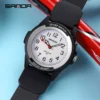 Fashion Sanda Relogio Masculino New Casual Mens Watches Simple Letters Resin Waterproof Quartz Wristwatches Man Clock - Image 5