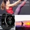 LIGE 2021 New Smart Watch Men Full Touch Screen Sport Fitness Watch IP67 Waterproof Bluetooth For Android ios smartwatch Men+box - Image 5