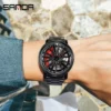 Men Fashion Hot Sell Car Rim Wristwatch 360 Degree Rotating Wheel Rim Dial Watches Stainless Steel Waterproof Sport Quartz Clock - Image 6