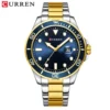 CURREN Fashion Business Mens Wristwatches Green Clock Male Quartz Stainless Steel Watches Reloj Hombre - Image 3
